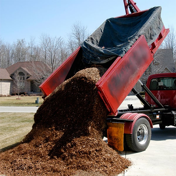 you can request a specific type or color of mulch for mulch delivery